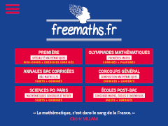 Annales et corrigés de maths